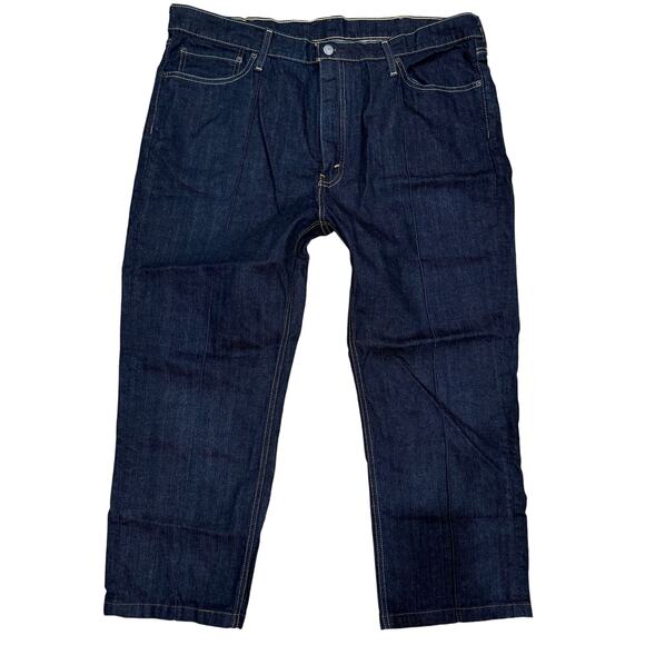 Levi's 541 Jeans Athletic Fit Straight Leg Denim Dark Wash Mens Size‎ 42X30 - Picture 1 of 10